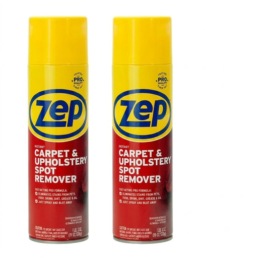 Zep Instant Carpet and Upholstery Spot Remover 19 oz ZUSPOT19 - 2 Pack