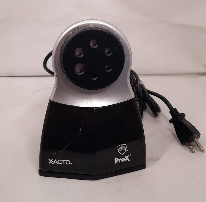 X-ACTO ProX(1812)Classroom Electric Pencil Sharpener- Silver/Black