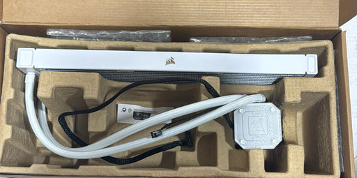 iCUE H150i 360mm ELITE CAPELLIX Liquid CPU Cooler Only - White