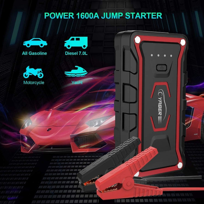 Yaber YR400 Car Jump Starter 20000mAh