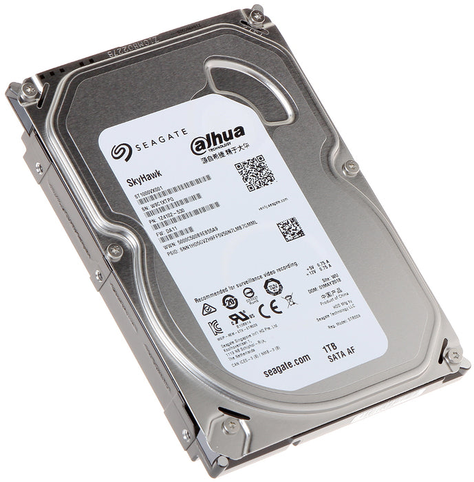 Seagate ST1000VX001 1TB SkyHawk 3.5" SATA Surveillance Hard Drive