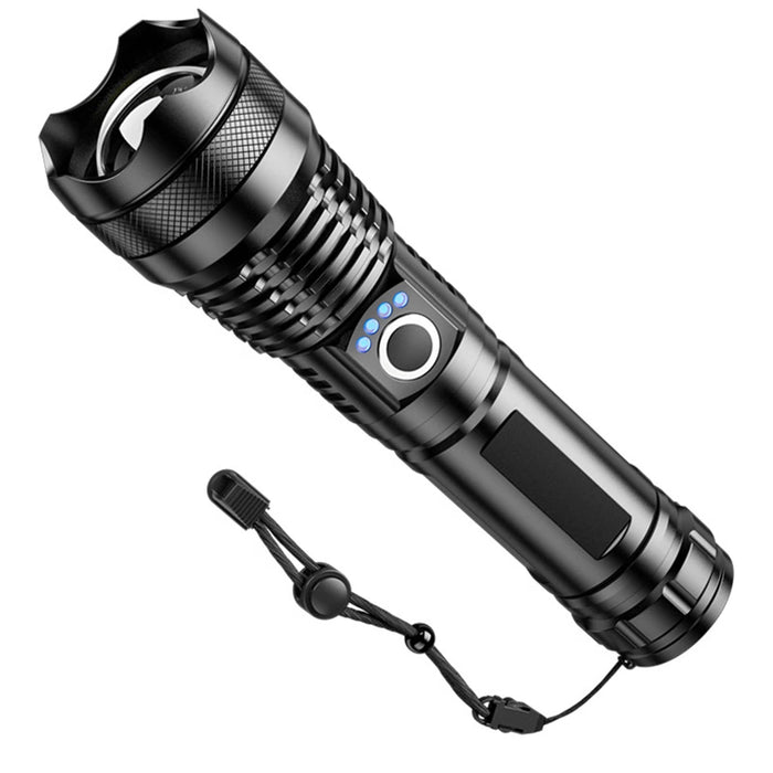 USB Rechargeable Led Flashlight 1000 Lumens Tactical Torch Zoomable Waterproof Flashlight