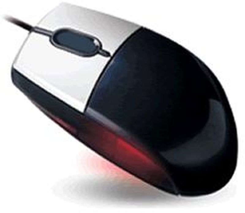 HP M859PU 3 Button Scroll Wired Optical USB Mouse
