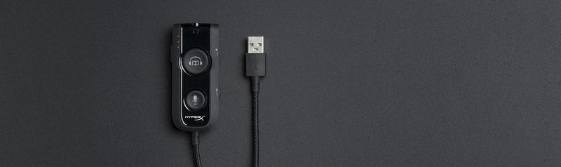 HyperX USB audio control box for a HyperX Cloud Revolver