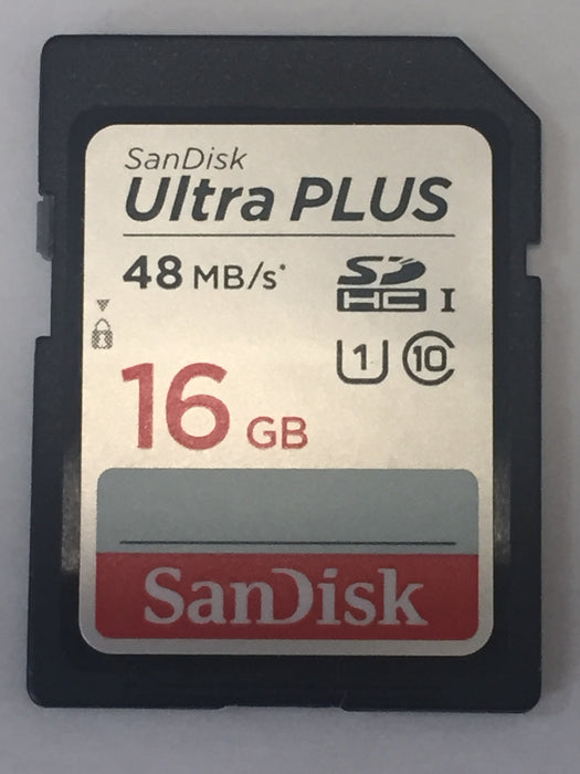 SanDisk SDHC 16GB Class 10 Memory Card