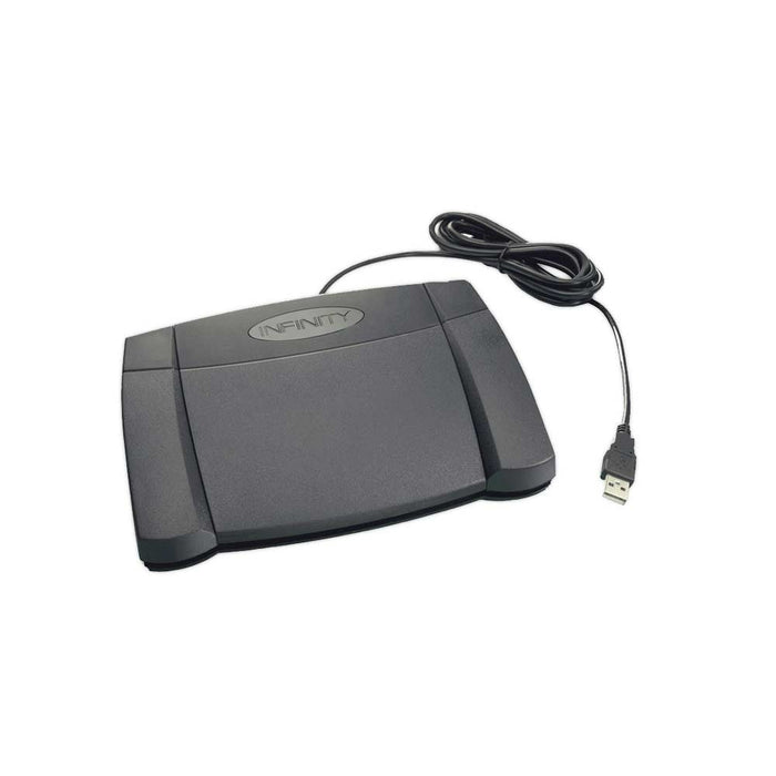 Executive Communication Systems Infinity 3 USB Foot Pedal Control with Computer Plug In - Version B