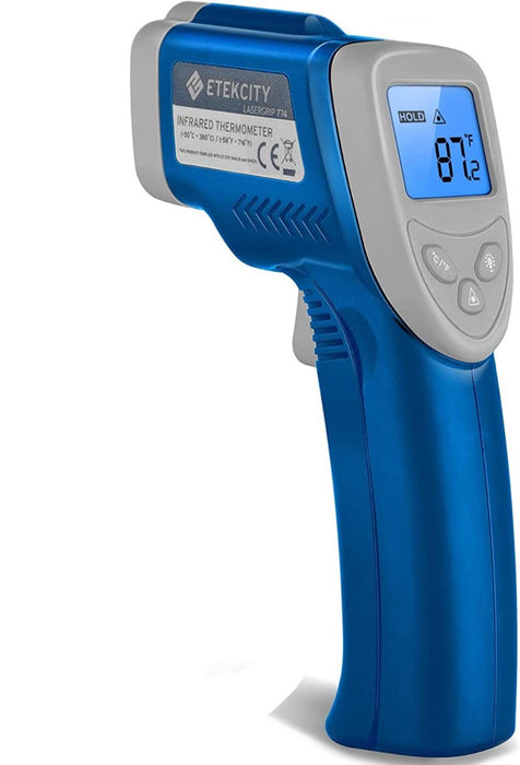 Eventek Infrared Thermometer, -50°C~600°C (-58°F~1112°F) Non-Contact Digital Temperature Gun