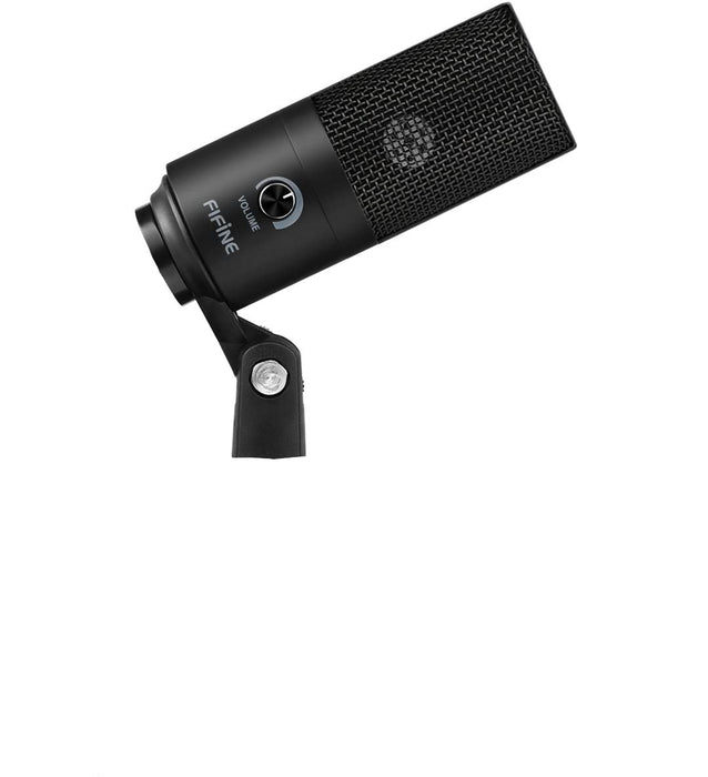 FIFINE USB Microphone Metal Condenser Recording Microphone