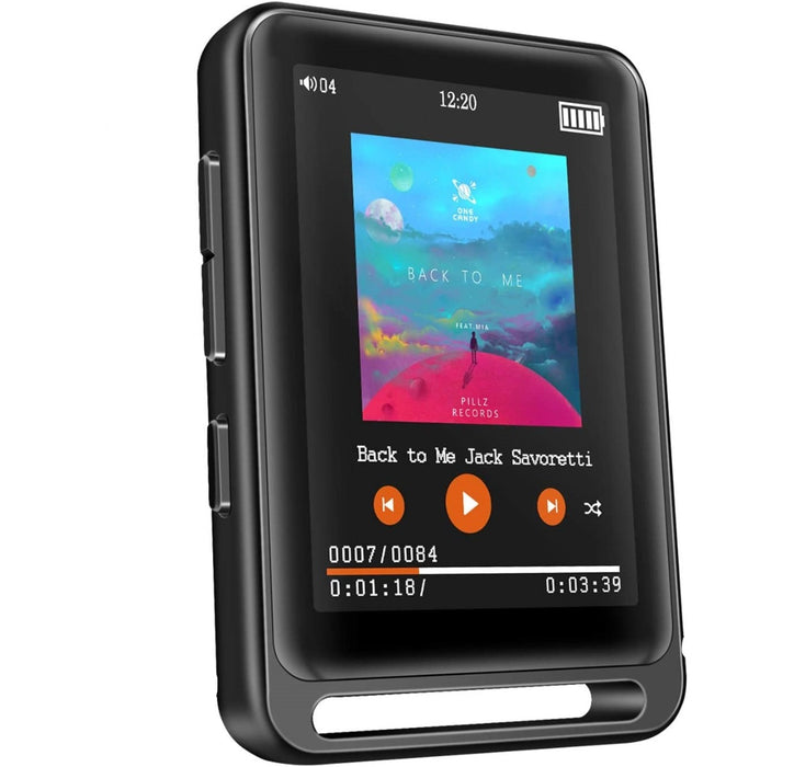 Searick 16G MP3 Player with Bluetooth 4.2, 2.4" LCD Portable HiFi Lossless Sound Music MP3 Players