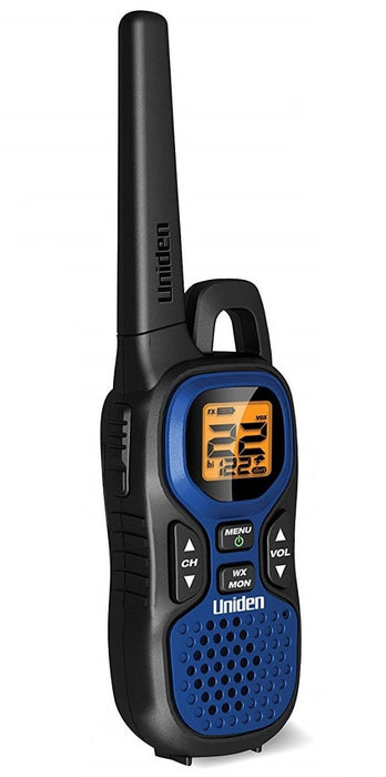 Uniden GMR3740-3CK 37 Mile Two-Way GMRS Radio - Blue