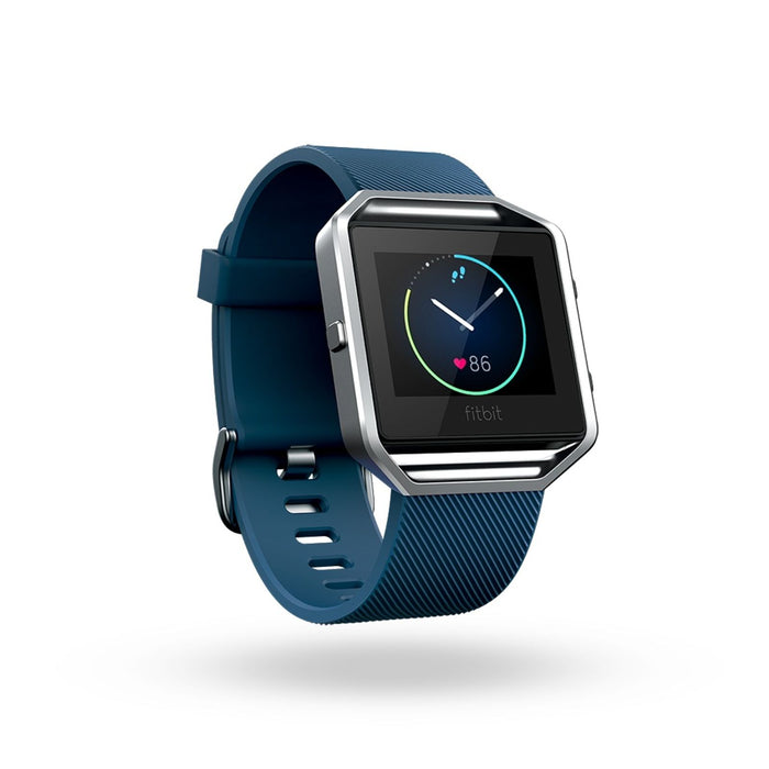 Fitbit Blaze Smart Fitness Watch Activity Tracker - Blue - Small