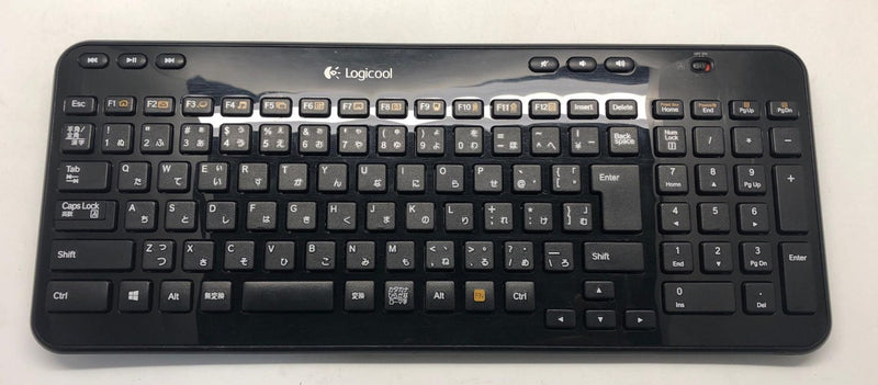 Logitech Logicool K360 Wireless Keyboard - Glossy Black (Japanese)