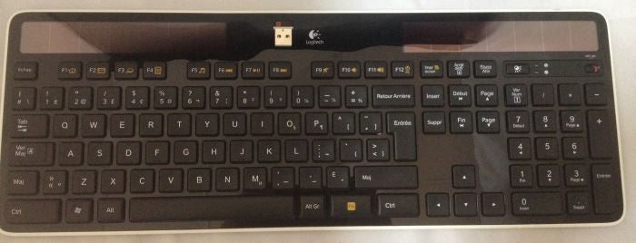 Logitech FRENCH LAYOUT K750 Wireless Solar Keyboard