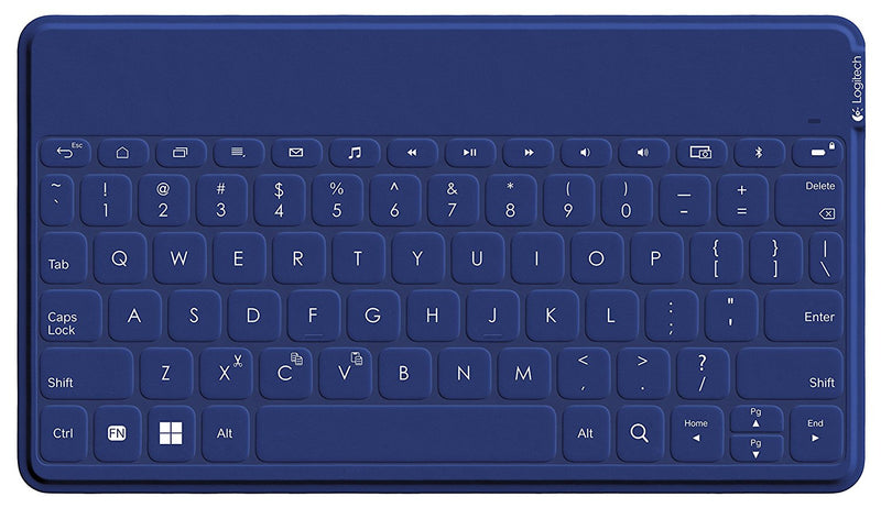 Logitech Keys-To-Go Wireless Bluetooth Keyboard for Android and Windows- Dark Blue