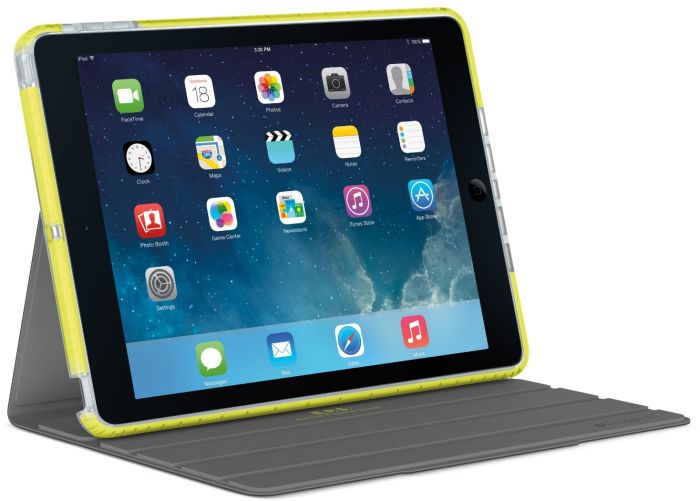Logitech Big Bang Impact Protective Thin and Light Case for iPad Air - Gray
