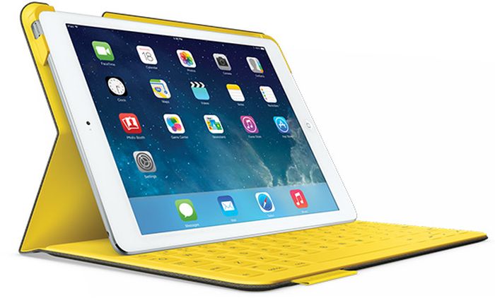Logitech Fabricskin Keyboard Folio i5 GREY-YELLOW for iPad AIR