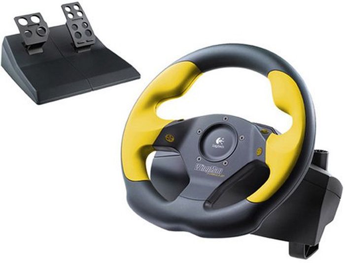 Logitech Formula GP Racing Wheel and Pedals