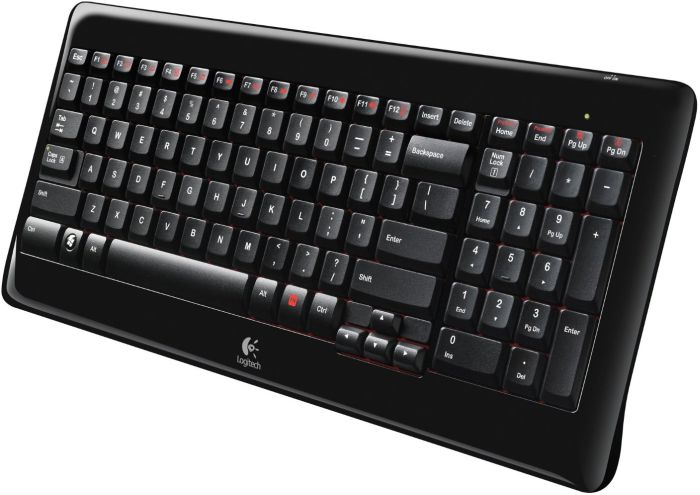 Logitech K340 Wireless Keyboard with USB Unifying Receiver