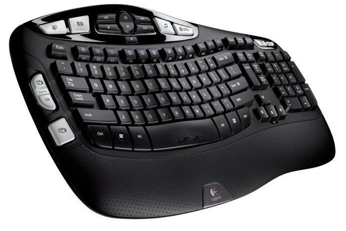 Logitech K350 Wireless FRENCH layout Keyboard (NO RECEIVER)