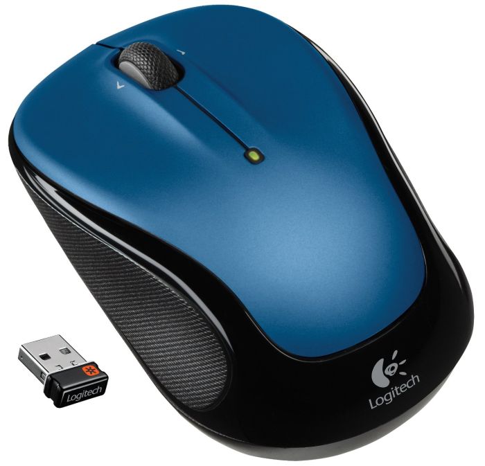 Logitech M325 Wireless Mouse BLUE Unifying Receiver
