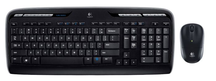 Logitech MK320 Wireless Keyboard and Mouse Desktop