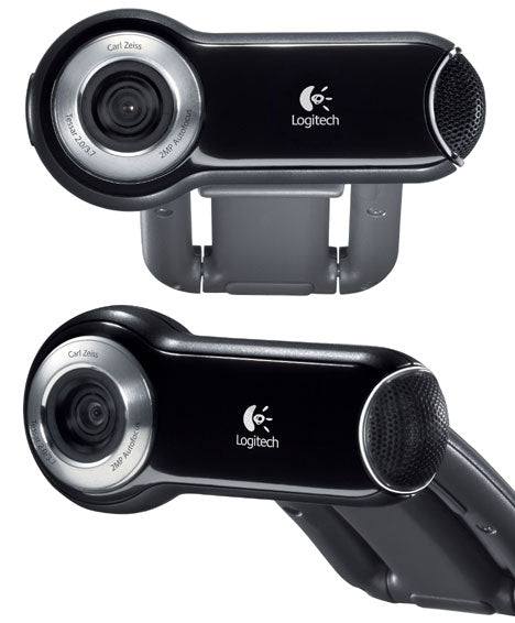 Logitech Quickcam Pro 9000 Wired USB PC Webcam 960-000048 V-UBM46