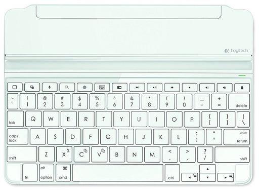 Logitech Ultrathin Magnetic Clip-on Keyboard Cover for iPad Air WHITE