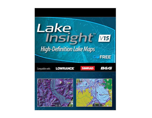 Lowrance Lake Insight WEST HD V15
