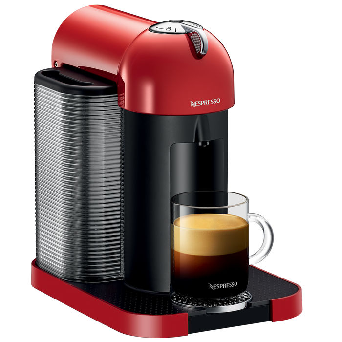 Nespresso By Breville Vertuoline Coffee and Espresso Machine - Red