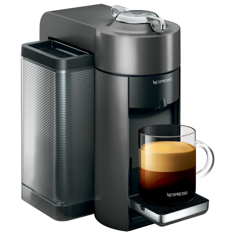 Nespresso Vertuo Evoluo Coffee and Espresso Machine by DeLonghi - Graphite