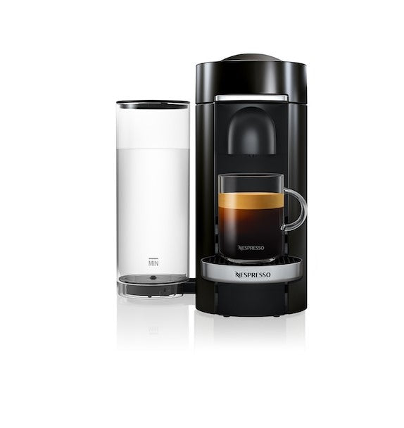 Nespresso Vertuo Plus Coffee and Espresso Maker - Glossy Black