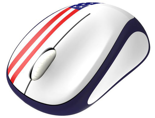 Logitech M317 Wireless Mouse AMERICAN FLAG (NO RECEIVER)