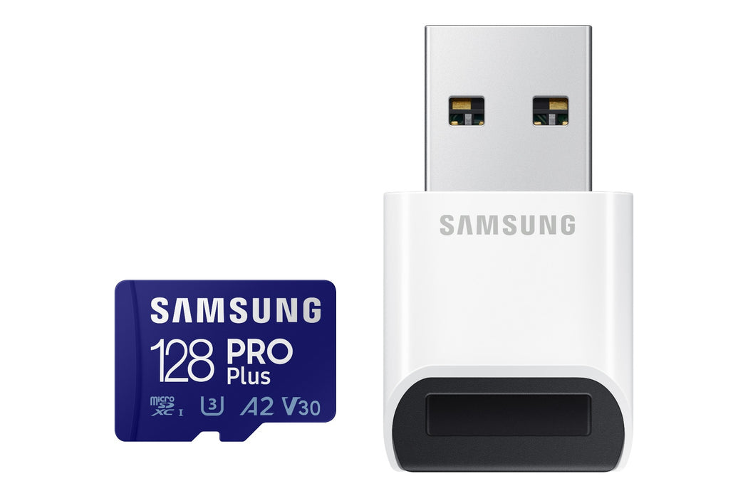 SAMSUNG PRO Plus + Reader microSDXC 128GB