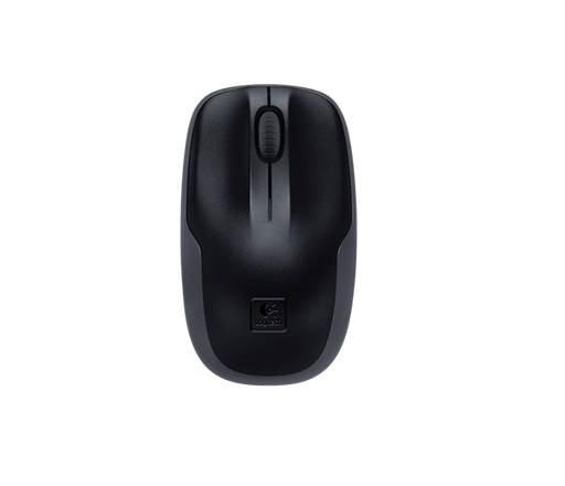 Logitech M150 3-Button 2.4GHz USB Wireless Optical Scroll Mouse - Black/Gray