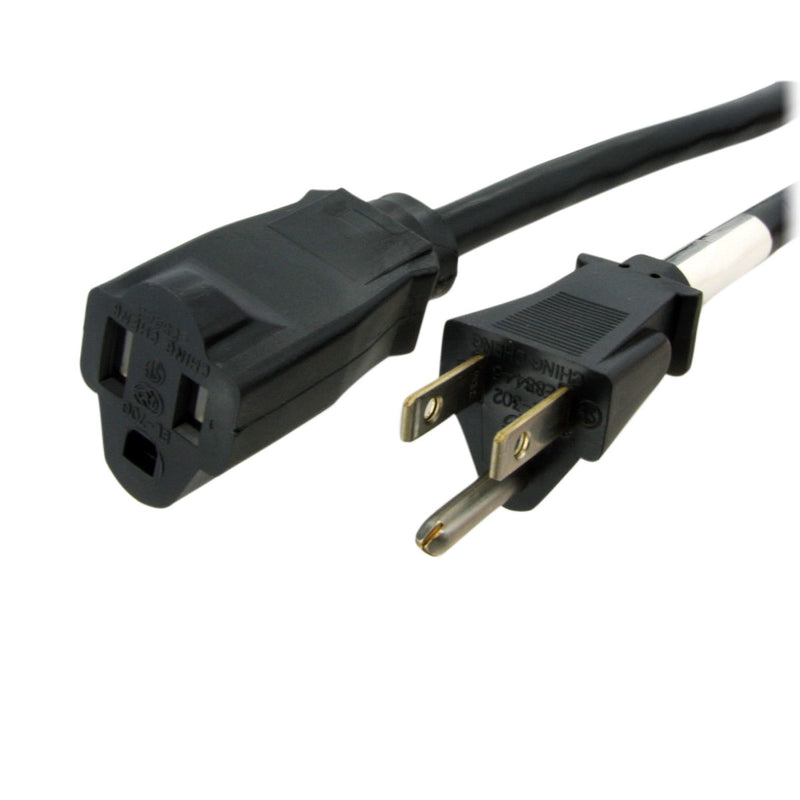 StarTech.com 20ft (6m) Power Extension Cord