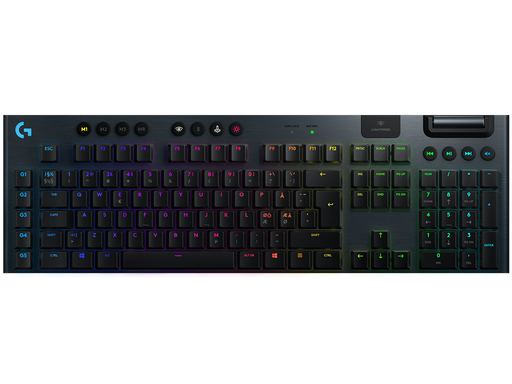 Logitech G915 RGB Lightspeed Wireless Keyboard CLICKY - Black