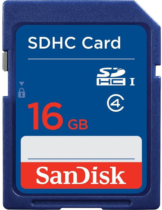 SanDisk 16GB Class 4 SDHC Memory Card