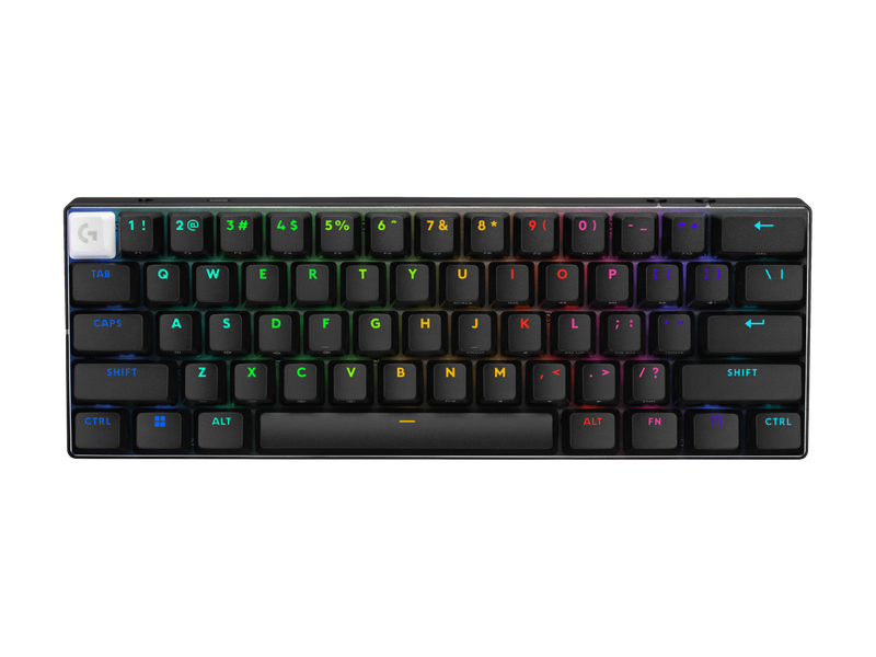 Logitech G PRO X 60 Lightspeed Wireless Gaming TKL Keyboard - Black