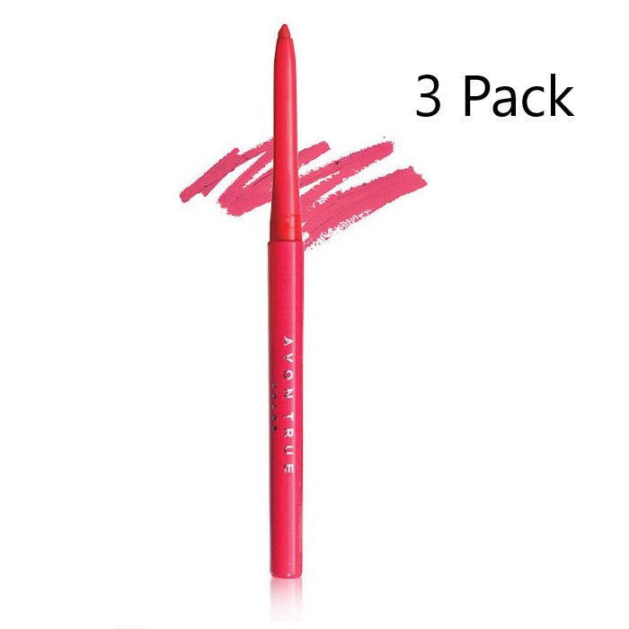 Avon True Color Tropical Breeze Lip and Eye Liner - Strawberry Parfait - 3 PACK