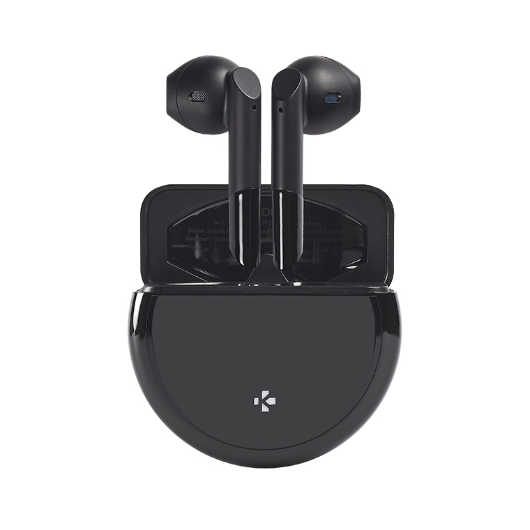 MyKronoz ZeBuds Pro - TWS Earbuds With Wireless Charging Case – Black