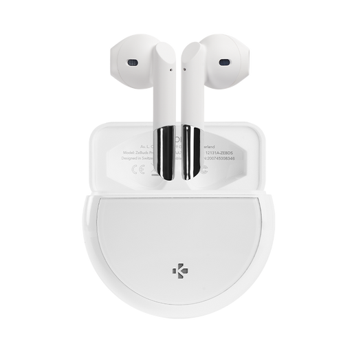 MyKronoz ZeBuds Pro - TWS Earbuds With Wireless Charging Case – White