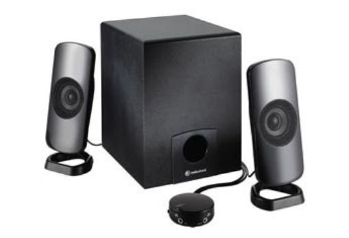 RadioShack 4000466 2.1 Multimedia Speakers with Subwoofer