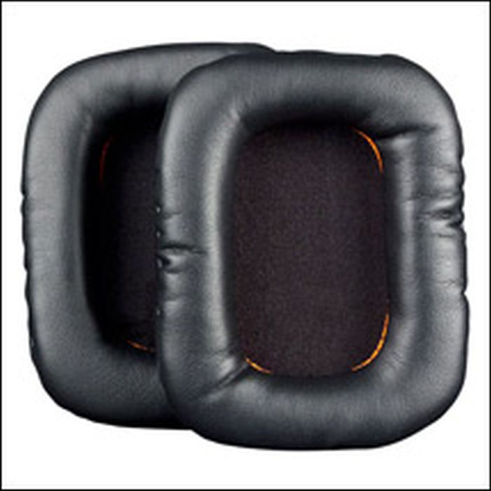 REPLACEMENT SET. of Leather Ear Cushion for Mad Catz AX 720 Gaming Headset