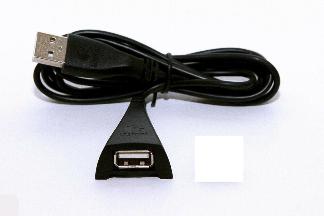 Logitech USB Extension Cable - Black