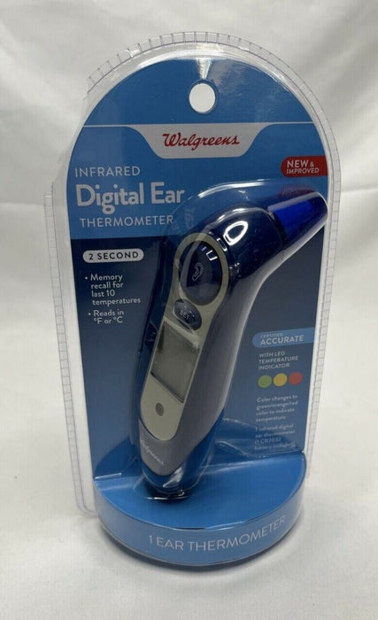 Walgreens 791393 Infrared Instant Ear Digital Thermometer