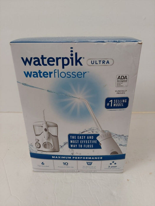 Waterpik Ultra WP-100W-Water Flosser Countertop Oral Irrigator For Teeth