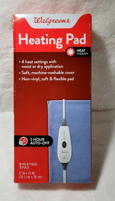 Walgreens Heating Pad W10006-0219-L-12IN x 15IN Heat Therapy