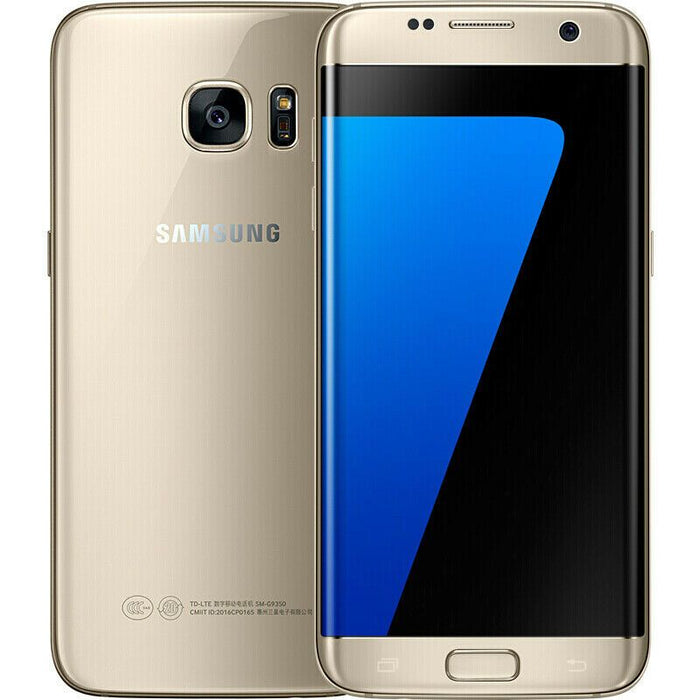 Samsung Galaxy S7 Edge G935V 32GB ATT GSM Worldwide Unlocked Smartphone - Gold