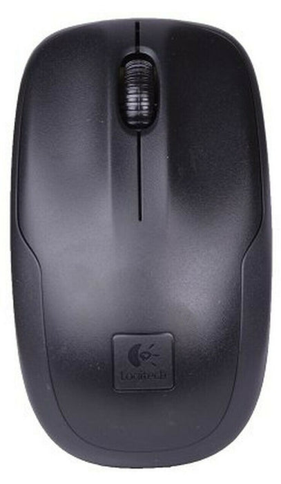 Logitech M150 3-Button 2.4GHz USB Wireless Optical Scroll Mouse - Black