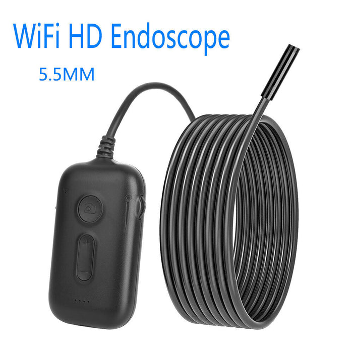 Y15 1080P HD LED Wifi Endoscope Inspection Video Camera (30.ft)